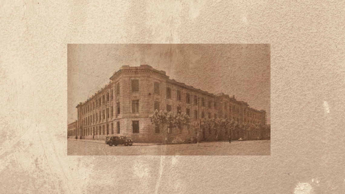 La construcción del histórico edificio de Pellegrini 250